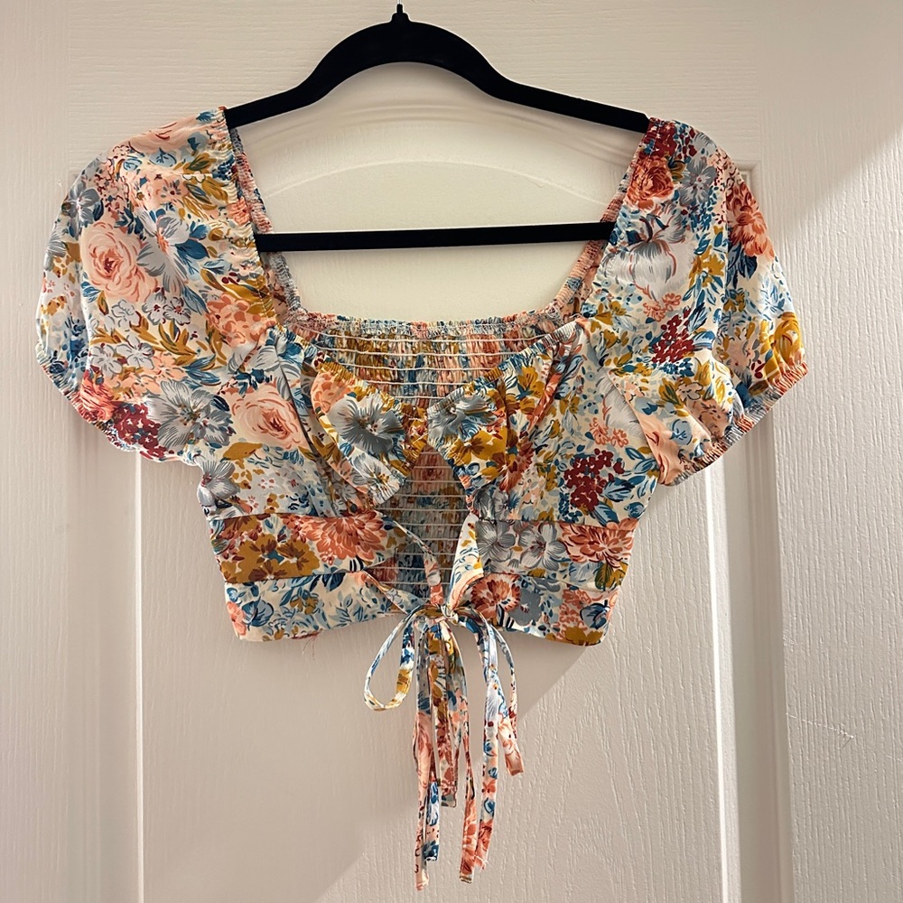Shein Floral Top